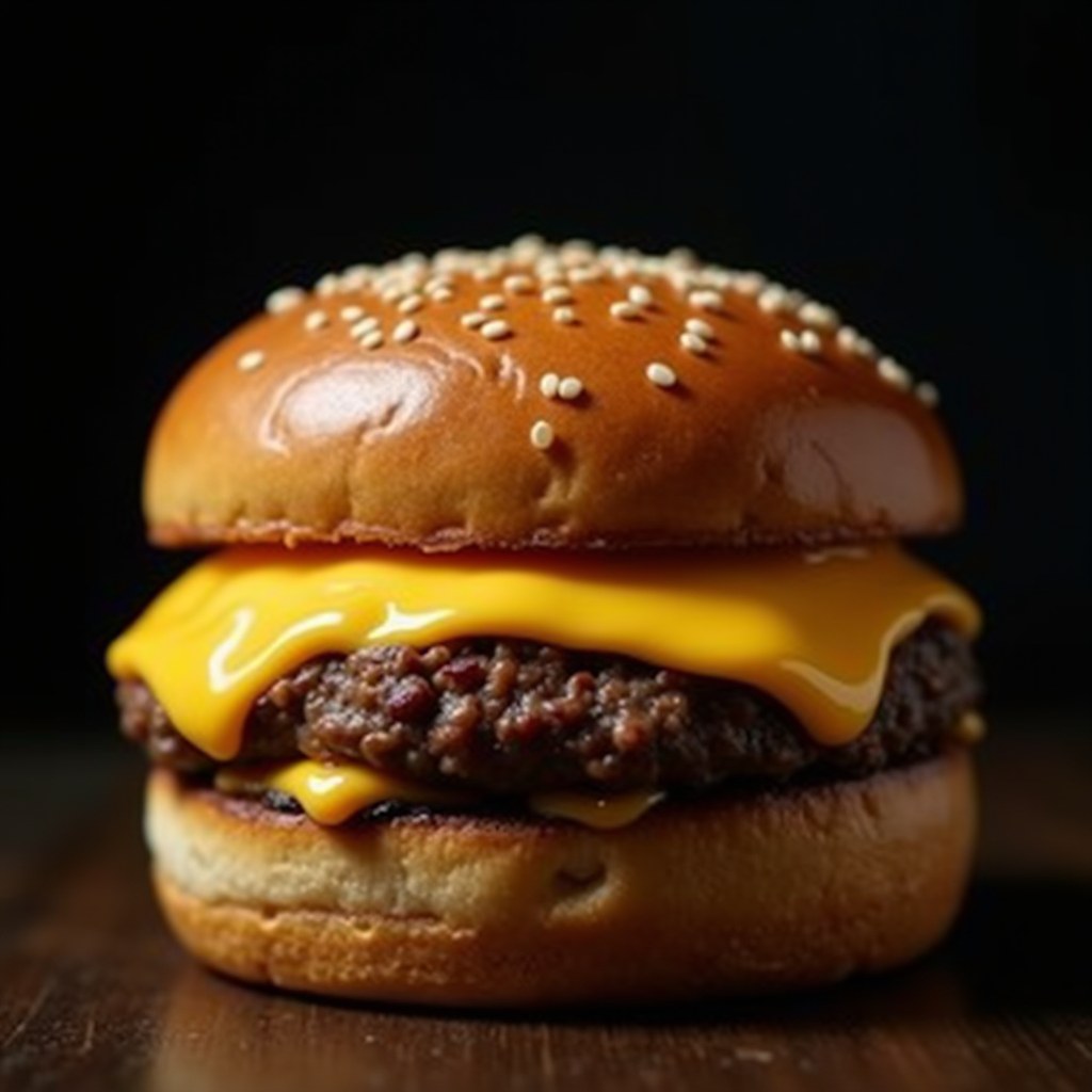 Klasyk - cheeseburger SMASZ